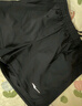 鸿星尔克运动裤女夏季新款清爽吸湿速干跑步健身运动短裤女子短裤五分裤 正黑 2XL 实拍图