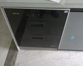 先科（SAST）消毒柜嵌入式家用厨房消毒碗柜碗筷保洁柜小型茶具杯高温消毒柜 二星级 100L 升级款/两抽/光波消毒 台式 实拍图