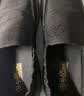 金利来（Goldlion）男鞋休闲时尚简约轻便透气舒适套脚布鞋50021033201A黑38 实拍图
