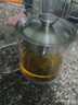 onlycook油壶滤油壶 猪油罐滤油器 高硼硅玻璃防滑带滤网隔油器隔油壶 实拍图