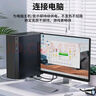胜为（shengwei）国标两插8字电源线八字尾 apple tv/打印机/音箱/PS5/相机充电/台灯音响两孔通用 1.5米 WPC1015G 实拍图