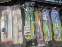 斑马牌（ZEBRA）MA85自动铅笔0.5mm幼儿园小学生一年级绘画活动铅笔高颜值学习文具用品 格子蓝绿杆1支 实拍图