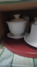 万壶园 紫砂茶盘托盘茶台功夫茶具配件茶道零配宜兴手工紫砂非陶瓷小号茶海茶船干泡盘防烫隔热家用简约中式 圆满茶盘 实拍图