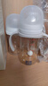 贝亲（Pigeon）自然离乳 PPSU重力球吸管双把手奶瓶 240mL  6月+ AA252 实拍图