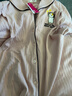 诺宜（NuoYI）月子装月子服纯棉哺乳衣孕产妇家居服睡衣J38158条纹粉色L 实拍图