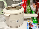 美的（Midea）电煮锅 小电锅 宿舍小锅 学生宿舍泡面电火锅 电蒸锅多功能辅食锅XZE2017 1.6L配蒸笼【国家补贴】 实拍图