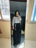 旅途原品ltyp 100%亚麻直筒宽松及地裤 文艺松弛慵懒休闲裤女春季 经典黑现货 M 晒单实拍图