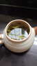 陶迷（TAOMI）茶壶单壶陶瓷泡茶壶家用白瓷汝窑开片可养功夫茶具茶水分离沏茶壶 黄汝窑圆壶 250ml 101mL(含)-200mL(含) 实拍图