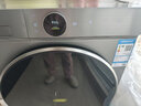 TCL小黄人·大眼萌AI超级筒T7R MAX 12公斤直驱洗烘滚筒洗衣机全自动家用家电国家补贴G120T7R-HDIS 实拍图