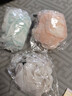 高档沐浴球大号浴花不散可爱少女泡澡球洗澡神器搓背 浅咖+浅绿+浅粉 实拍图