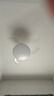 雷士（NVC）LED照明吊扇灯白色风扇灯语音智控客厅大瓦数高亮智能全光谱三防 实拍图