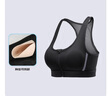 骆驼（CAMEL）运动内衣女跑步瑜伽健身外穿背心文胸 J0S1QL9905 黑色 S 实拍图