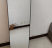 初学者 穿衣镜 全身落地镜试衣镜家用防爆壁挂衣帽间铝合金网红大镜子 经典黑150*40【壁挂+落地】 实拍图