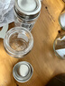 宜家（IKEA）考肯密封透明储物罐玻璃瓶密封罐食品级专用附盖罐储存罐 透明玻璃附盖宽口瓶0.4升 实拍图