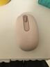 罗技（Logitech）M196 无线蓝牙鼠标 办公鼠标 笔记本商务办公家用 小巧便携 对称手型 玫瑰粉 实拍图