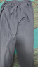 逐暖2件装中老年人加肥加大码男士纯棉高腰秋裤睡裤宽松舒适老式秋裤 浅灰+深灰 【140/4XL】180-240斤 实拍图