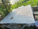 源兴（YUANXING）帆布货车篷布加厚防水布防雨布户外遮阳布苫布防晒遮雨蓬布工程布 2米*2米 实拍图