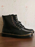 马丁（DR.MARTENS）Zavala西部靴男女款春季舒适轻量黑色工装风马丁靴父亲节礼物 黑色 42 实拍图