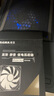 先马（SAMA）游戏风暴12CM无光 机箱散热风扇 黑框白叶/小3Pin+大D(4Pin)双接口/9扇叶/5V低电压启动/高效散热 实拍图