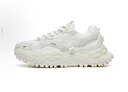 FILA FUSION斐乐女鞋经典硬糖鞋厚底鞋时尚运动休闲鞋 【棉花糖/银-MM】 硬糖鞋1代 35.5 实拍图