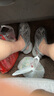 阿迪达斯yeezyfoam水泥灰椰子夏季清凉运动洞洞鞋IE4931UK1146 实拍图