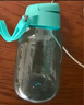 特百惠（Tupperware）嘟嘟企鹅350ML塑料杯夏季儿童可爱水杯子男女学生带提绳 海雾蓝 实拍图