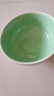 苏氏陶瓷（SUSHI CERAMICS）青瓷釉陶瓷碗花开富贵米饭碗汤碗6件套装餐具 实拍图