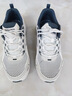 斯凯奇（Skechers）男鞋夏季2025新款软底网面鞋轻便透气跑步鞋减震休闲鞋运动鞋男 白色/海军蓝-WNV /建议拍大半码 41 实拍图