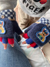 汪汪队立大功（PAW PATROL）儿童手套秋冬季可拆分宝宝五指手套保暖男女童小学生全指PA1862H 实拍图