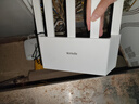 Tenda腾达路由器【千兆WiFi6+穿墙王】无线AX3000信号增强家用放大器Mesh国家补贴金榜一名云霄白立式 实拍图