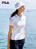 FILA 斐乐官方领航POLO短袖T恤女2026夏凉感透气商务休闲针织POLO衫 实拍图