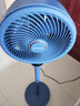 美菱（MeiLing） 电风扇空气循环扇家用办公家落地扇循环对流节能换气扇 蓝色遥控加高款【高105CM] 实拍图