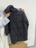 （反季清货）2025冬季新款宽松小个子羽绒服女韩版连帽外套 黑色 M 实拍图