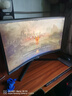 三星（SAMSUNG）32英寸 玄龙骑士G5 2K电竞显示器 快速液晶1MS响应 高端游戏显示屏 台式电脑屏幕HDR 2025款/2K/165Hz/1000R曲面屏 实拍图