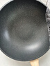炊大皇炒锅不粘锅易清洁麦饭石色炒菜锅32cm电磁炉通用黑曜石系列CG32HY 实拍图