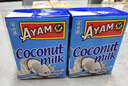 雄鸡标（AYAM BRAND）马来西亚进口 浓椰浆200ml 西米露甜品咖喱生椰乳椰奶拿铁 实拍图