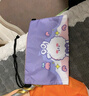 鸿星尔克（ERKE）儿童游泳布袋背包干湿分离防水 运动双肩包束口便携收纳袋 淡紫色 实拍图