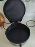 东菱星电饼铛家用 电饼档 煎饼锅 煎烤机烙饼锅三明治机70mm加深 早餐机 600KS墨绿-直径34cm（下盘可拆卸） 实拍图
