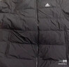 adidas 保暖鸭绒连帽羽绒服男女同款阿迪达斯官方轻运动 黑色   2XL 实拍图