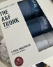 ABERCROMBIE & FITCH男装3条组合装经典LOGO舒适柔软弹力轻薄四角内裤KI114-3083 蓝色/灰色 3条 M 实拍图