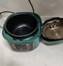 美的（Midea）小绿锅电压力饭锅家用2-3人 多功能智能预约开盖火锅高压锅炖汤煮粥MY-S340复古绿饭煲2.5L 实拍图