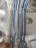 foojo衣架 防滑无痕晾衣架 浸塑带凹槽衣服架 长40cm/蓝色+灰白30只装 实拍图