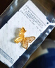 周大生黄金吊坠女足金蝴蝶首饰挂坠新年礼物送女友1.71g 实拍图