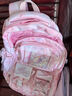 史努比（SNOOPY）书包小学生女生1-3-6年级180度全开口儿童学生书包 梦幻粉大号 实拍图