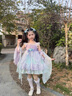 G.DUCKKIDS童装洛丽塔女童连衣裙夏季新款美人鱼公主裙儿童裙子甜美风蓬蓬裙 单件裙子 130 尺码7~8岁【120-130cm】 实拍图