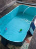 梦多福免充气游泳池家用儿童泳池成人大型折叠戏水池支架户外小孩游泳桶 1.6米天竺蓝【入门套餐】游泳圈限时送 家庭室内加厚海洋球池室外玩沙池 实拍图