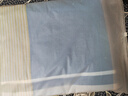 南极人（Nanjiren）加厚磨毛被套纯棉被套1.5米x2米单件高端全棉床单被套四件套冬季 蓝格子【A类全棉磨毛】 单被套150cmx200cm 实拍图