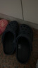 卡骆驰crocs洞洞鞋贝雅男鞋女鞋轻便耐磨一脚蹬拖鞋休闲鞋|10126 深蓝-410 37 /38(230mm) 实拍图