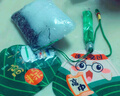 阿宝丽端午节香包装饰香囊手工diy儿童幼儿园卡通材料包艾叶粽子挂件 实拍图