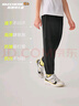 Skechers斯凯奇男女童春夏长裤大童宽松儿童运动P225K069 069/碳黑/0018 130 实拍图